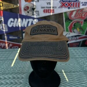 A‎ & E authentic Duck Dynasty country brown and black ball cap